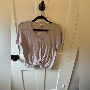 Anthropologie Harper Heritage lavender Blouse Small